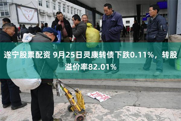 遂宁股票配资 9月25日灵康转债下跌0.11%，转股溢价率82.01%