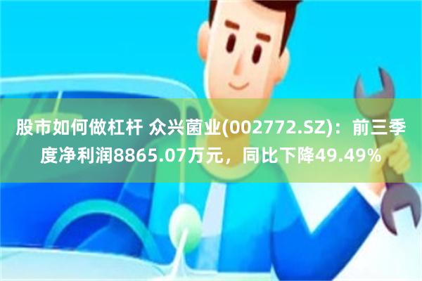 股市如何做杠杆 众兴菌业(002772.SZ)：前三季度净利润8865.07万元